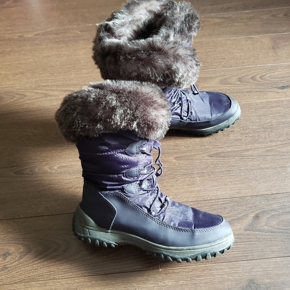 Cougar Desiree Boots In Indigo - Picture 11 of 14